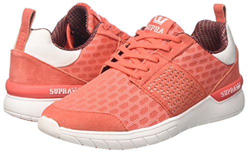Supra Scissor, Zapatillas para Mujer, Naranja (Coral/White), 36 EU (3 UK/5.5 US)