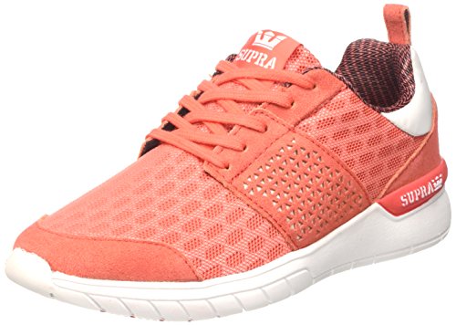 Supra Scissor, Zapatillas para Mujer, Naranja (Coral/White), 36 EU (3 UK/5.5 US)