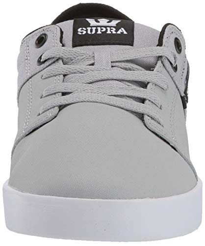 Supra Stacks II, Zapatillas Unisex Adulto, Gris Lt Grey Tuf White 056, 41 EU