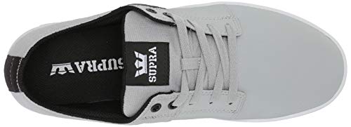 Supra Stacks II, Zapatillas Unisex Adulto, Gris Lt Grey Tuf White 056, 44 EU
