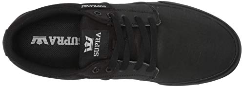 Supra Stacks Vulc II, Zapatillas Unisex Adulto, Negro Black Tuf Black 025, 36 EU