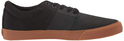 Supra Stacks Vulc II, Zapatillas Unisex Adulto, Negro Black Tuf Lt Gum 024, 36 EU