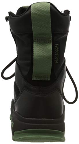 Supra Stanhope, Zapatillas de Skateboard Unisex Adulto, Negro (Black-Black/Hedge-M 20), 40 EU