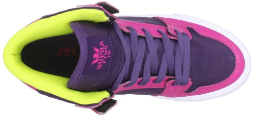 Supra Vaider, Zapatillas Altas para Mujer, Multicolor-Mehrfarbig (Map), 39 EU