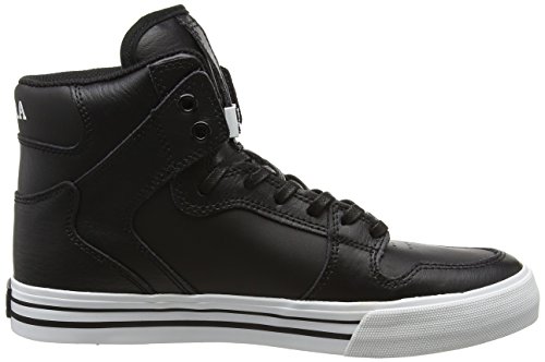 Supra Zapatillas abotinadas, Negro - Schwarz (BLACK - WHITE BKW), 37.5 EU