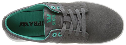 SupraStacks II - Zapatillas de Deporte Unisex Adulto, Gris (Gris (Charcoal/Atlantis/White)), 41