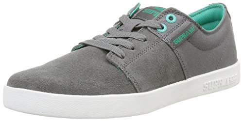 SupraStacks II - Zapatillas de Deporte Unisex Adulto, Gris (Gris (Charcoal/Atlantis/White)), 41