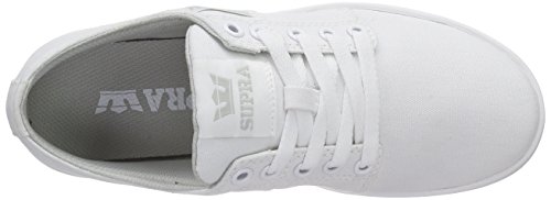SupraSTACKS II - Zapatillas Unisex Adulto, Color Blanco, Talla 46