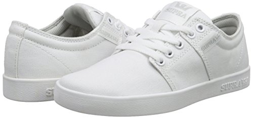 SupraSTACKS II - Zapatillas Unisex Adulto, Color Blanco, Talla 46