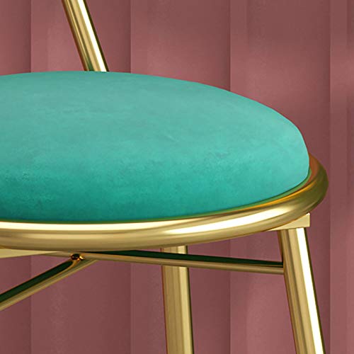 Taburete De Maquillaje Para Dormitorio, Silla Con Respaldo, Silla De Salón De Estudio, Silla De Tienda De Ropa, Silla De Descanso Para Tienda, Silla Decorativa Para Sala De Esta(Size:35*80CM,Color:UN)