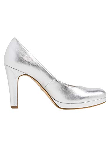 Tamaris 1-1-22426-24, Zapatos de Tacón Mujer, Plateado (Silver 941), 38 EU