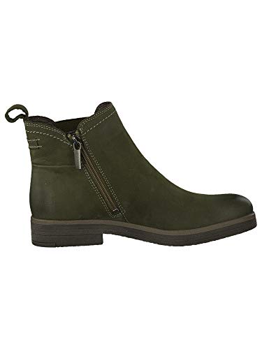 Tamaris 1-1-25310-25, Botas Cortas al Tobillo Mujer, Verde, 38 EU