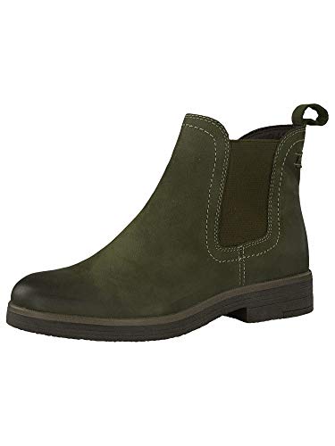 Tamaris 1-1-25310-25, Botas Cortas al Tobillo Mujer, Verde, 38 EU