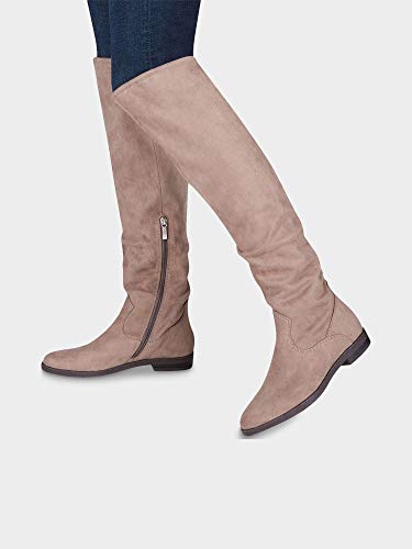 Tamaris 1-1-25500-23, Botas Mosqueteras Mujer, Marrón (Antelope 375), 38 EU