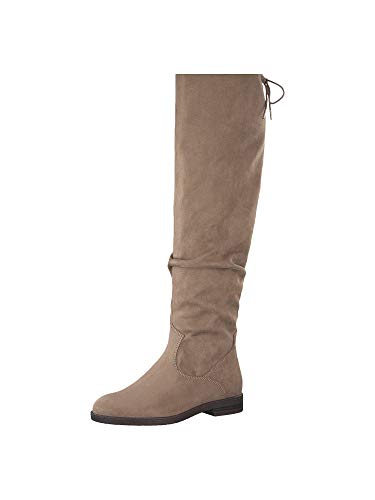 Tamaris 1-1-25500-23, Botas Mosqueteras Mujer, Marrón (Antelope 375), 38 EU