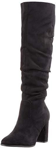 Tamaris 1-1-25519-34, Botas Mosqueteras Mujer, Negro (Black 001), 36 EU