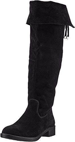 Tamaris 1-1-25537-23, Botas Mosqueteras Mujer, Negro (Black 1), 38 EU