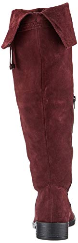 Tamaris 1-1-25537-23, Botas Mosqueteras Mujer, Rojo (Vino 558), 40 EU