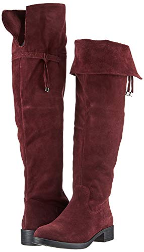 Tamaris 1-1-25537-23, Botas Mosqueteras Mujer, Rojo (Vino 558), 40 EU