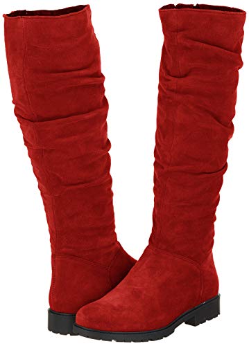 Tamaris 1-1-26546-23, Botas Altas Mujer, Rojo (Sangria 536), 39 EU