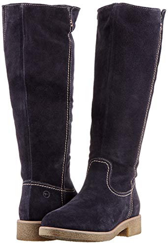 Tamaris 1-1-26574-23, Botas Altas Mujer, Azul (Navy 805), 37 EU