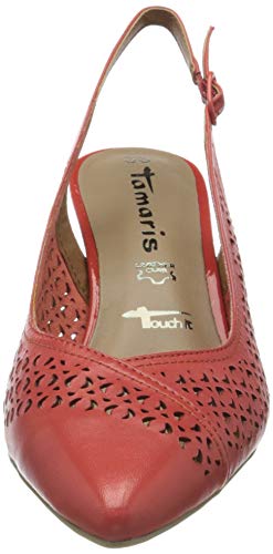 Tamaris 1-1-29610-24, Zapatos con Tira de Tobillo Mujer, Color Rojo Coral 562, 38 EU