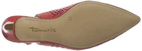 Tamaris 1-1-29610-24, Zapatos con Tira de Tobillo Mujer, Color Rojo Coral 562, 38 EU