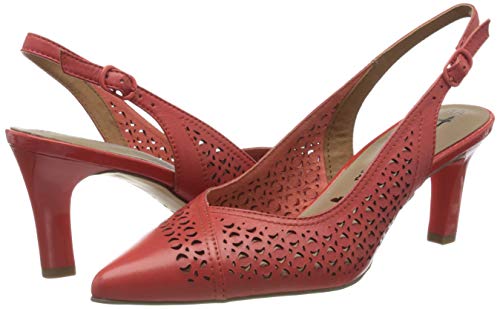 Tamaris 1-1-29610-24, Zapatos con Tira de Tobillo Mujer, Color Rojo Coral 562, 38 EU