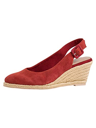 Tamaris 1-1-29613-24, Zapatos de Talón Abierto Mujer, Rojo (Ruby 523), 37 EU