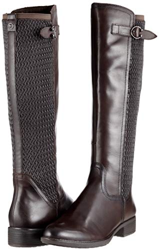 Tamaris 25511-21, Botas Mosqueteras Mujer, Marrón (Mocca 304), 42 EU