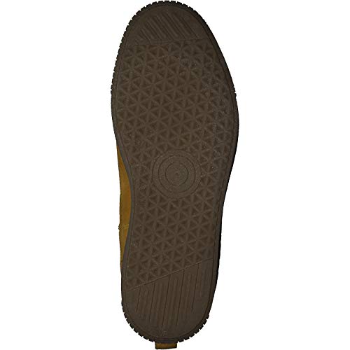 Tamaris Mujer Botines, señora Botas Chelsea, Botas,Botas de Media caña,Botines,botín,Slip on,Plana,Saffron,40 EU / 6.5 UK