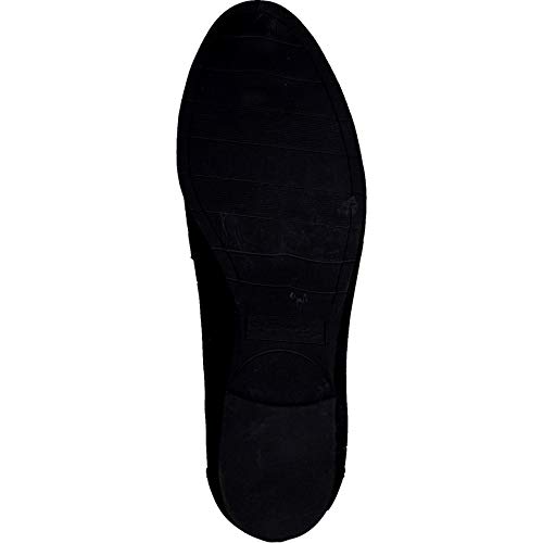 Tamaris Mujer Mocasines, señora Zapatillas,Pantuflas, Zapatos Bajos,Zapatos universitarios,Zapatos de Negocios,Black,39 EU / 5.5 UK