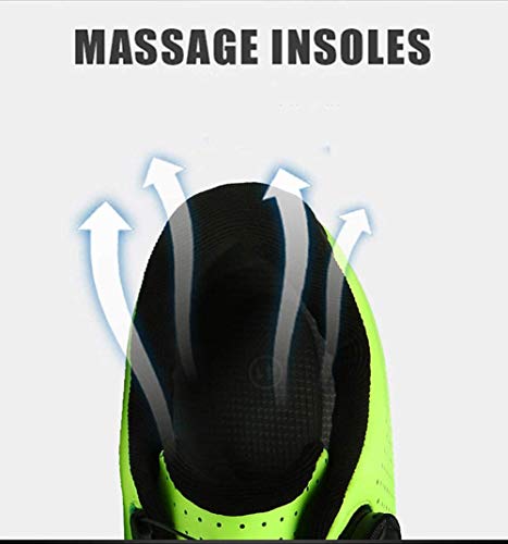 tangjiu Zapatos De Bloqueo De Bicicleta De Carretera Unisex, Bicicleta De Montaña con Taco Exterior Bicicleta Transpirable Zapatos Giratorios, Adecuados para Senderismo Y Ciclismo (Blanco,44)