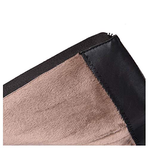 TAONEEF Botas Largas De Tacón Alto Para Mujer Botas De Tacón De Aguja Con Cremallera A Media Pierna Vestido De Fiesta Puntiagudo Zapatos De Invierno Talla Negra 36 Asiática