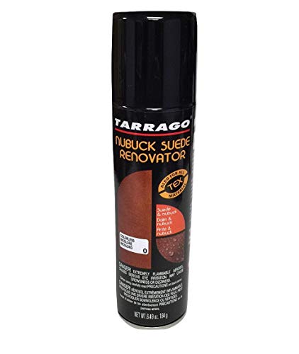 Tarrago | Nubuck Suede Renovator 250 ml | Spray Impermeabilizante | Renovador para Zapatos, Bolsos, Textil, Ante y Nubuck | Waterproof - Agua y Lluvia | Incoloro (00)