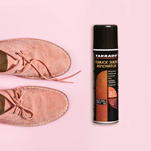 Tarrago | Nubuck Suede Renovator 250 ml | Spray Impermeabilizante | Renovador para Zapatos, Bolsos, Textil, Ante y Nubuck | Waterproof - Agua y Lluvia | Azul Marino (17)