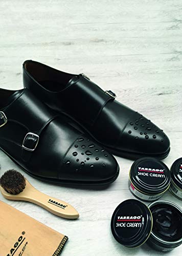 Tarrago | Shoe Cream 50 ml | Crema para Zapatos, Bolsos y Accesorios de Cuero y Cuero Sintético (Burdeos 11)