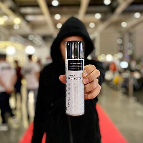 Tarrago | Sneakers Nano Protector 250 ml | Spray Impermeabilizante y Repelente a la Suciedad | Apto para Todos los Colores y Todo Tipo de Cueros, Ante, Nubuck y Fibras Transpirables