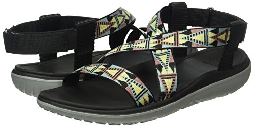 Teva 1009807 - Sandalias para mujer, color Negro (Mosaic Black/Multi Mbmtmosaic Black/Multi Mbmt), talla 36 EU