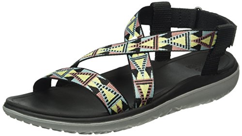 Teva 1009807 - Sandalias para mujer, color Negro (Mosaic Black/Multi Mbmtmosaic Black/Multi Mbmt), talla 36 EU