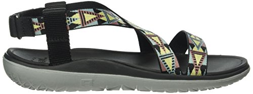 Teva 1009807 - Sandalias para mujer, color Negro (Mosaic Black/Multi Mbmtmosaic Black/Multi Mbmt), talla 36 EU