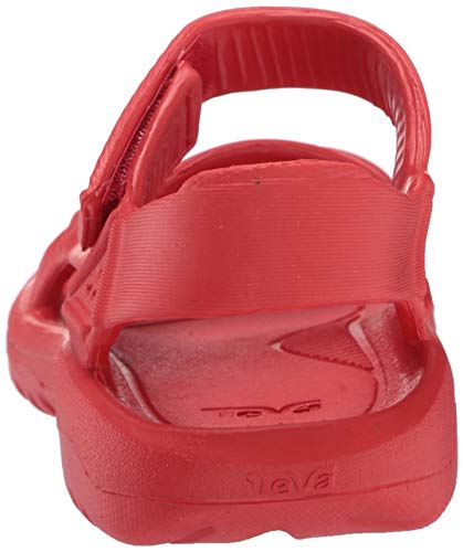 Teva Hurricane Drift Sandal Kids, Sandalias con Correa de Tobillo Unisex niños, Rojo, 31 EU