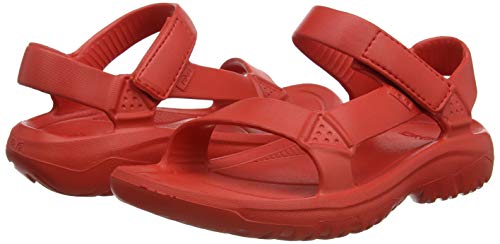 Teva Hurricane Drift, Sandalias de Punta Descubierta Mujer, Rojo (Fiery Red Fyr), 40 EU