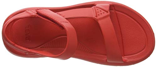 Teva Hurricane Drift, Sandalias de Punta Descubierta Mujer, Rojo (Fiery Red Fyr), 40 EU