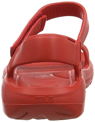 Teva Hurricane Drift, Sandalias de Punta Descubierta Mujer, Rojo (Fiery Red Fyr), 40 EU