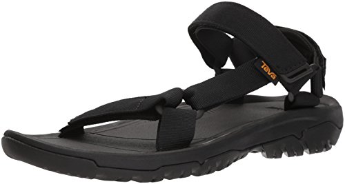 Teva Hurricane Xlt2, Sandalias de Punta Descubierta Hombre, Negro (Black Blk), 42 EU