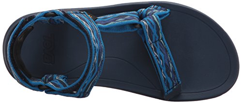 Teva Hurricane Xlt2, Sandalias de Punta Descubierta Unisex niños, Azul (Delmar Blue Dlb), 28 EU