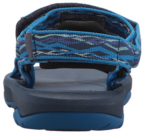 Teva Hurricane Xlt2, Sandalias de Punta Descubierta Unisex niños, Azul (Delmar Blue Dlb), 28 EU
