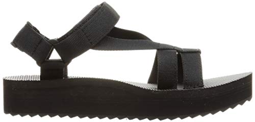 Teva Midform Arivaca Sandal Womens, Sandalias con Correa de Tobillo Mujer, Negro, 39 EU