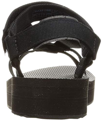 Teva Midform Arivaca Sandal Womens, Sandalias con Correa de Tobillo Mujer, Negro, 39 EU